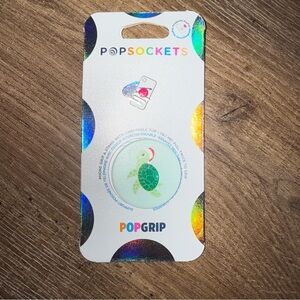 NWT PopSockets Santa Turtle Christmas Edition